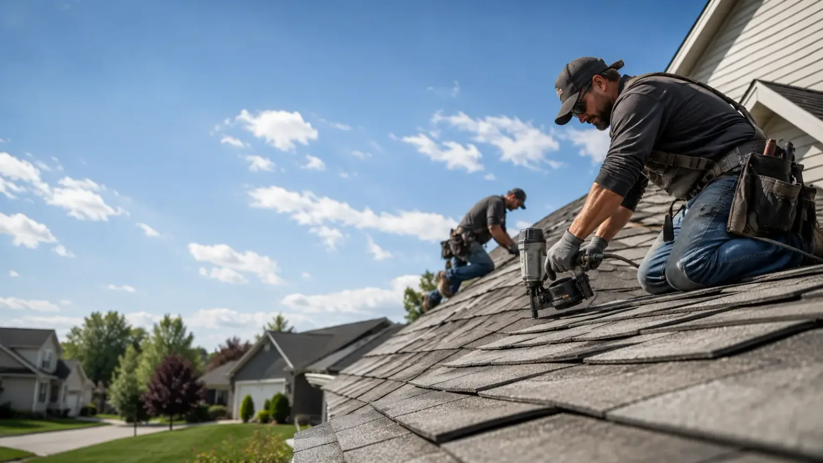 Storm Damage Roof Repair in Willowbrook, IL near me